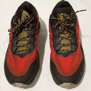 MERRELL MOAB SPEED HIKING SHOES MENS 13 ORANGE | YELLOW | GREY